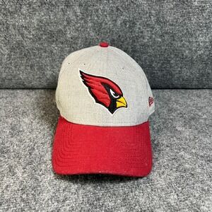 Arizona Cardinals 9FORTY Baseball Cap Mens OS White Red New Era Adjustable Strap